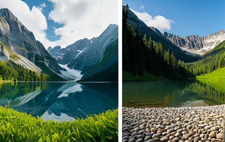 Here are two image prompts based on the provided text, focusing on the themes of mental peace, financial well-being, and connection to nature through simplicity: