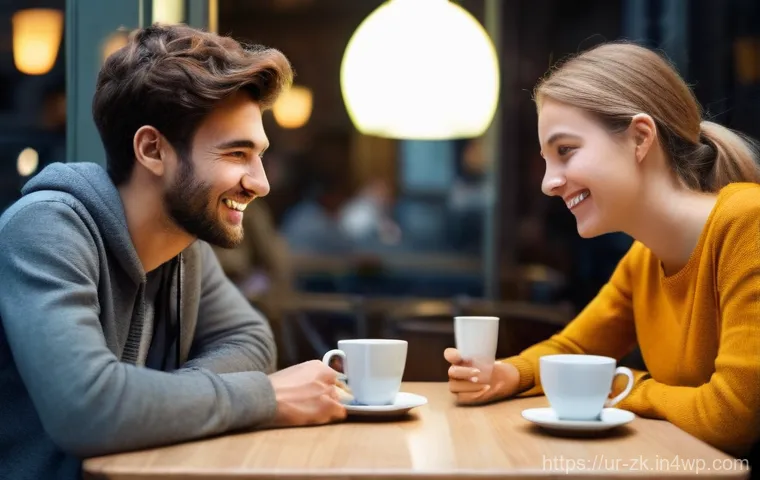단순함의 철학을 통한 관계의 재조명 - **Prompt 1: Shedding the Burden of Expectations in Relationships**
    "A diverse group of adults (e...