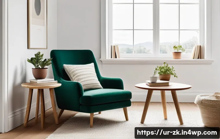 단순함의 철학의 실천 사례 - **Prompt 1: Serene and Organized Living Space**
"A bright, sunlit room designed with minimalist ...